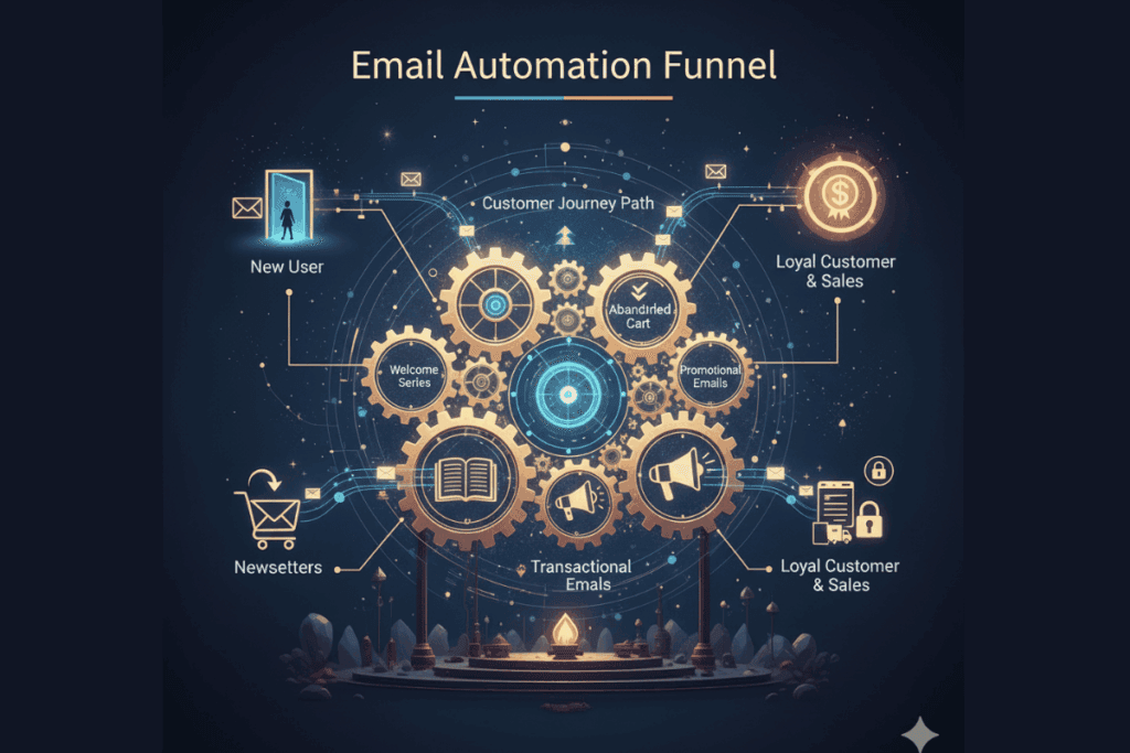 Email marketing funnel